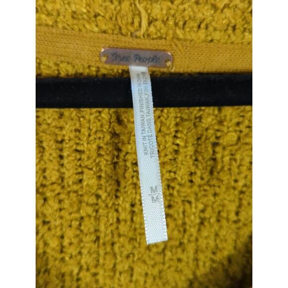 Free People Medium Finders Keepers V Neck Sweater Athens Moss Green Pullover - Picture 5 of 14